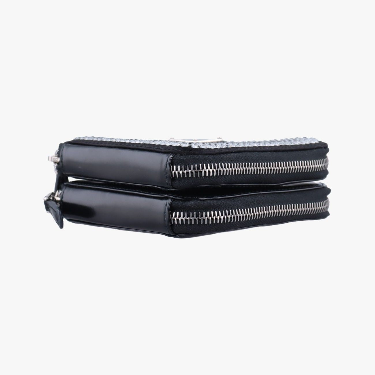 Prada Triangle Black Leather 1nr015 234