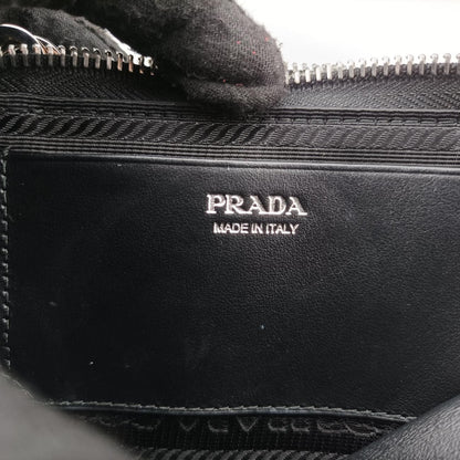 Prada Triangle Black Leather 1nr015 234