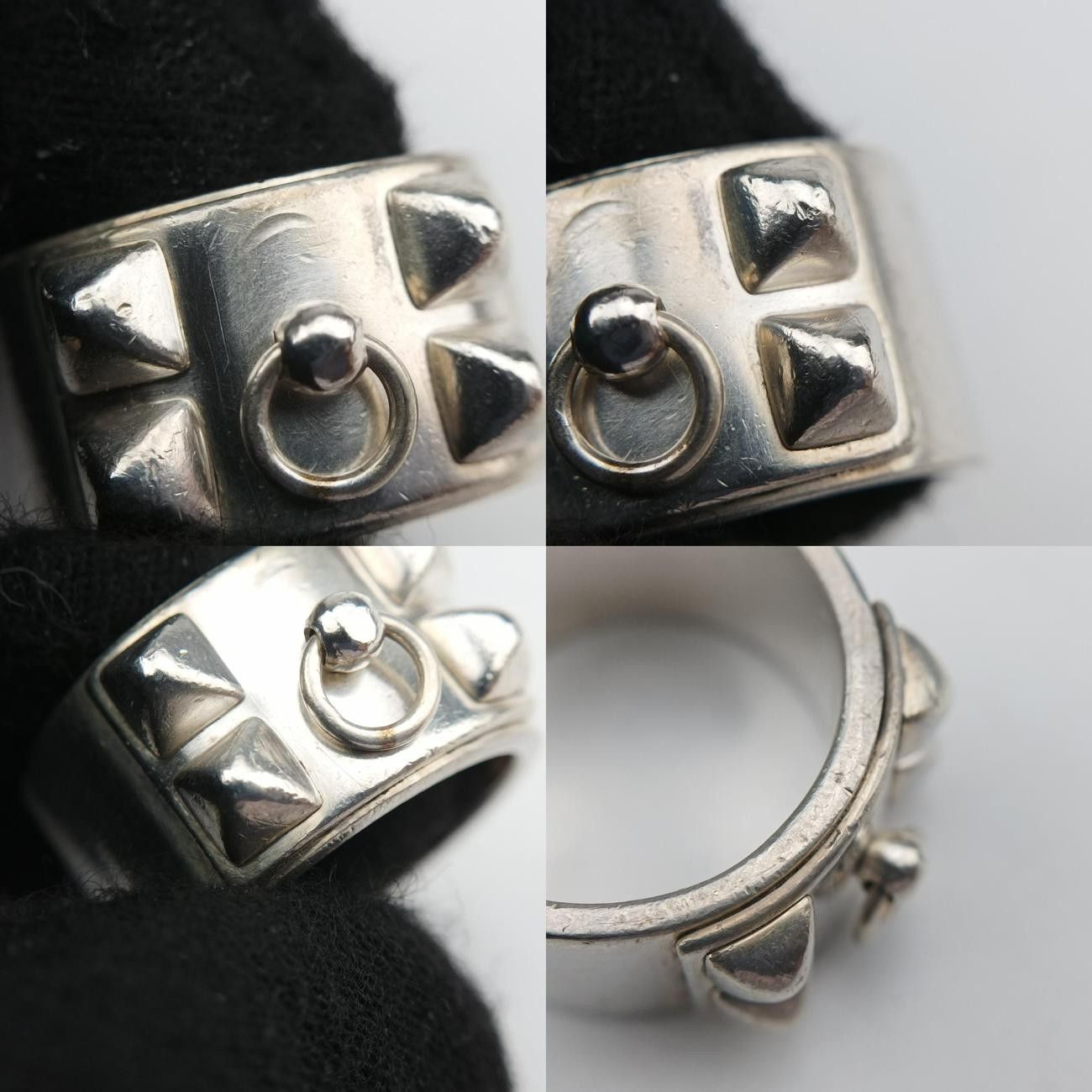 Hermes Collier De Chien Silver Ag925