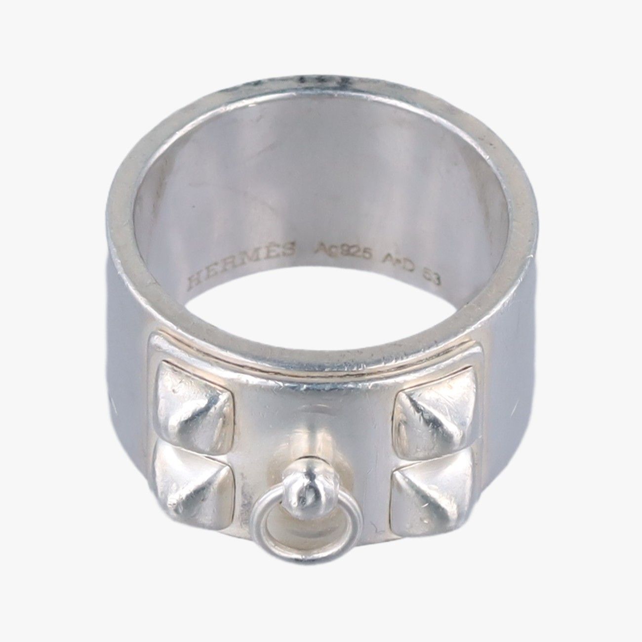 Hermes Collier De Chien Silver Ag925