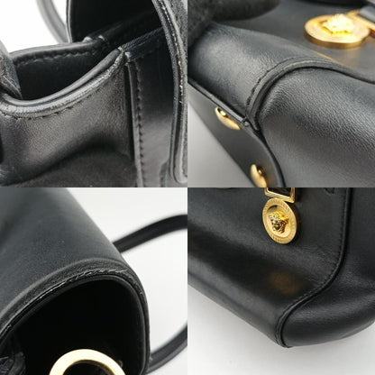 Versace Medusa Black Leather Clg 832 939 215 276