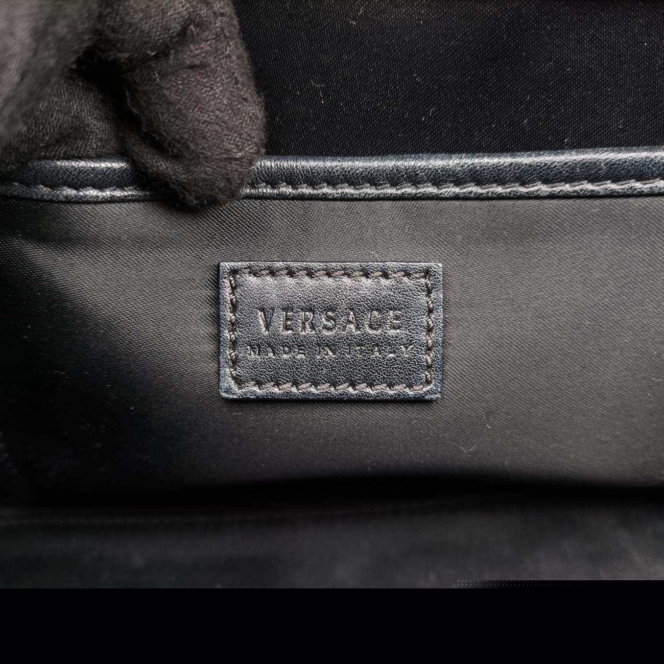 Versace Medusa Black Leather Clg 832 939 215 276