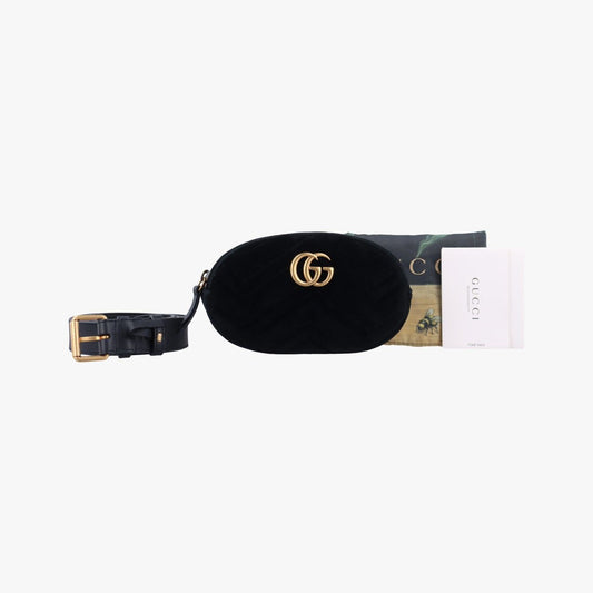 Gucciggmarmont Black Velor 476434