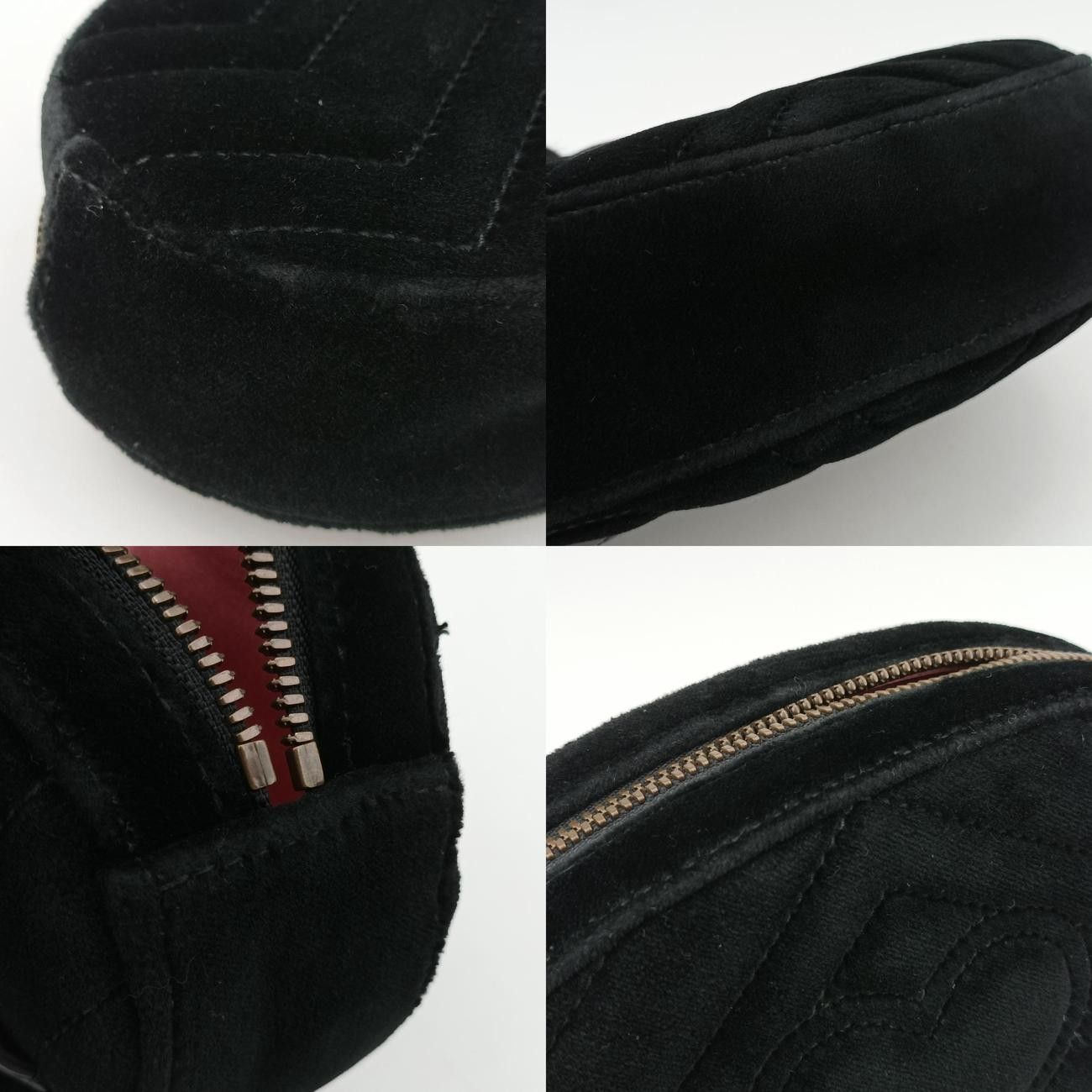 Gucciggmarmont Black Velor 476434