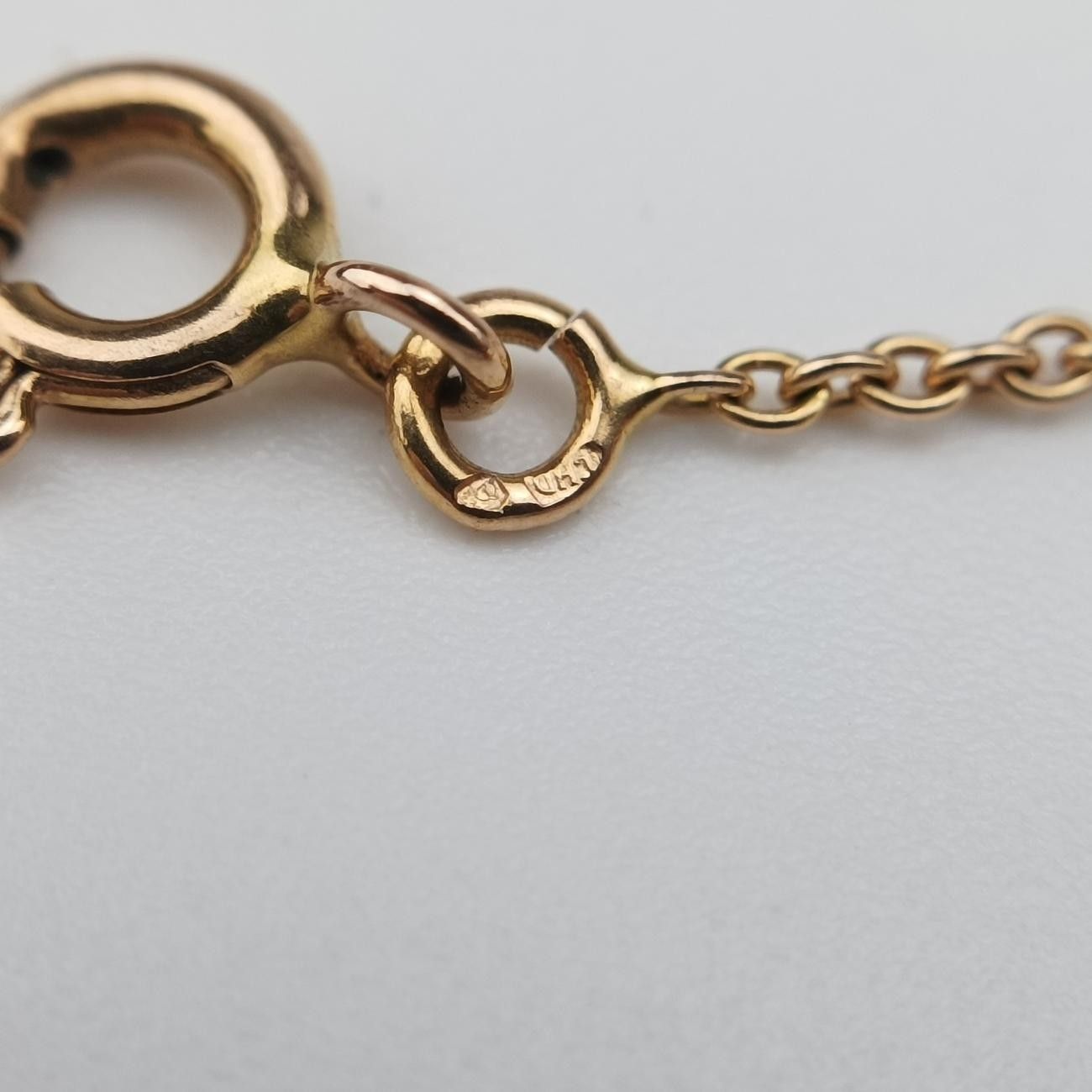 Christian Diorrose De Van Medallion Red X Gold Au750