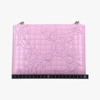 Versace Quilted Chain Pink Patent Clg 962 204 295 172