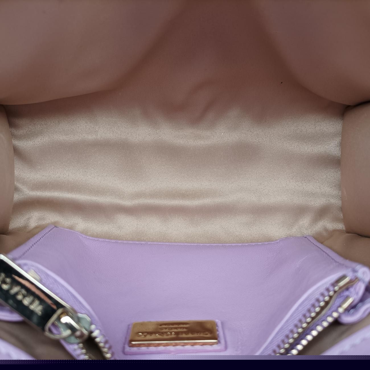 Versace Quilted Chain Pink Patent Clg 962 204 295 172