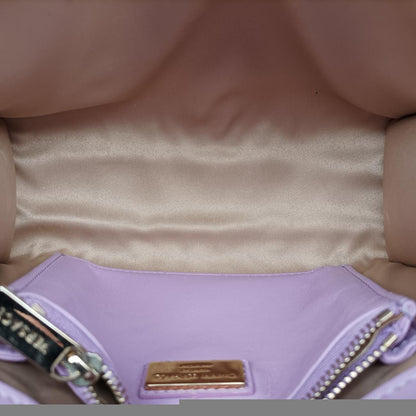 Versace Quilted Chain Pink Patent Clg 962 204 295 172