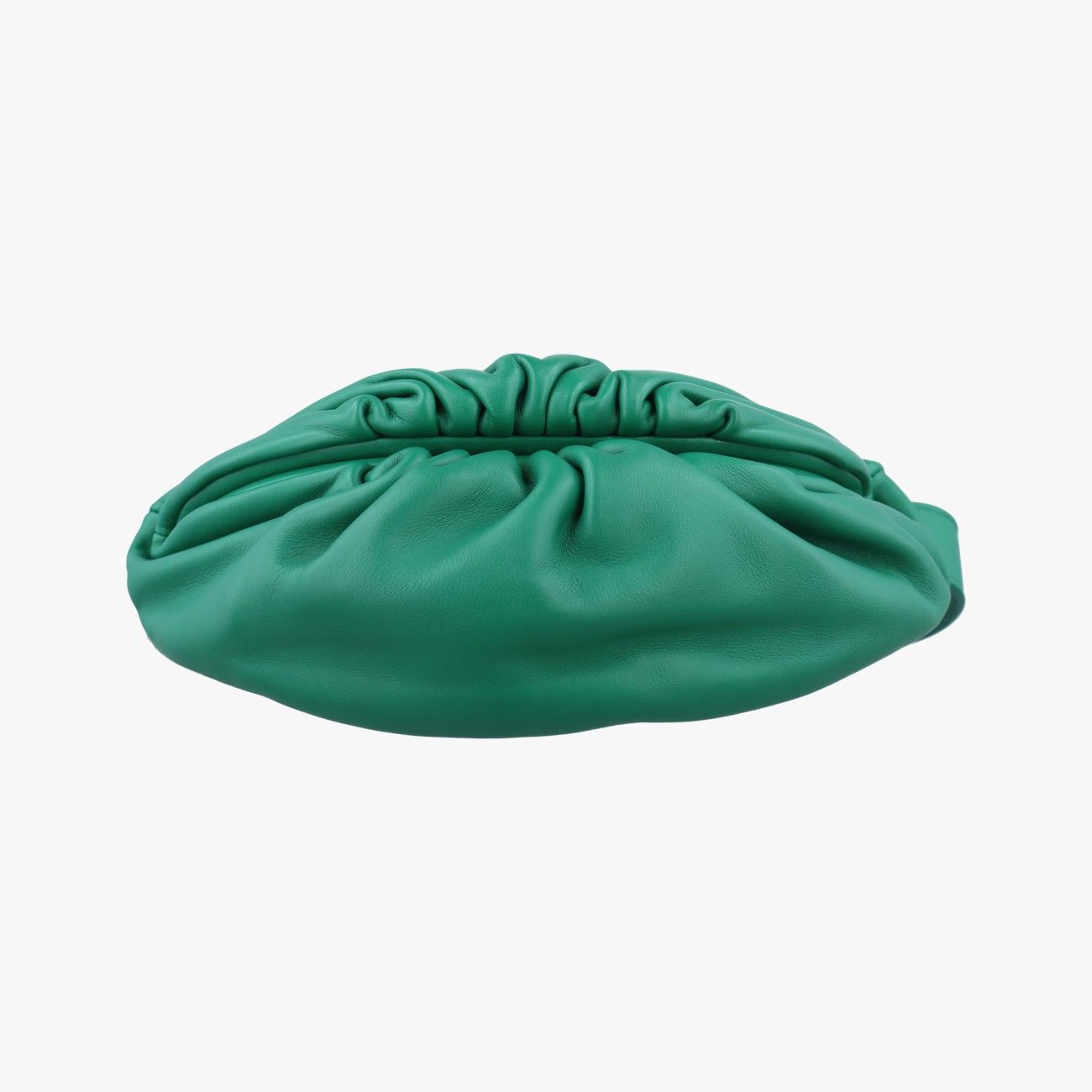 Bottega Venetathe Chain Pouch Green Lambskin