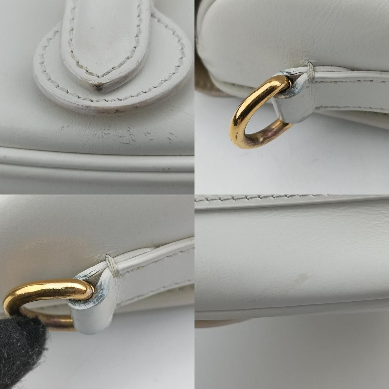 Christian Diorbobby White Leather 09-Ma-1200