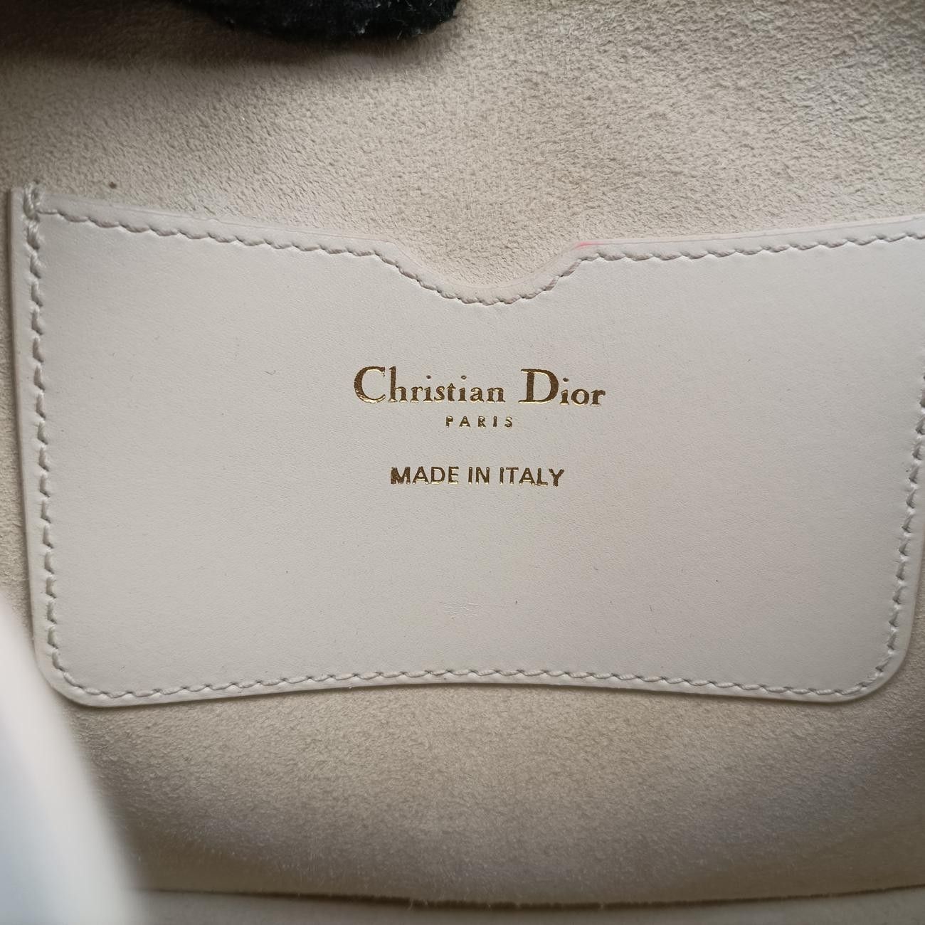 Christian Diorbobby White Leather 09-Ma-1200