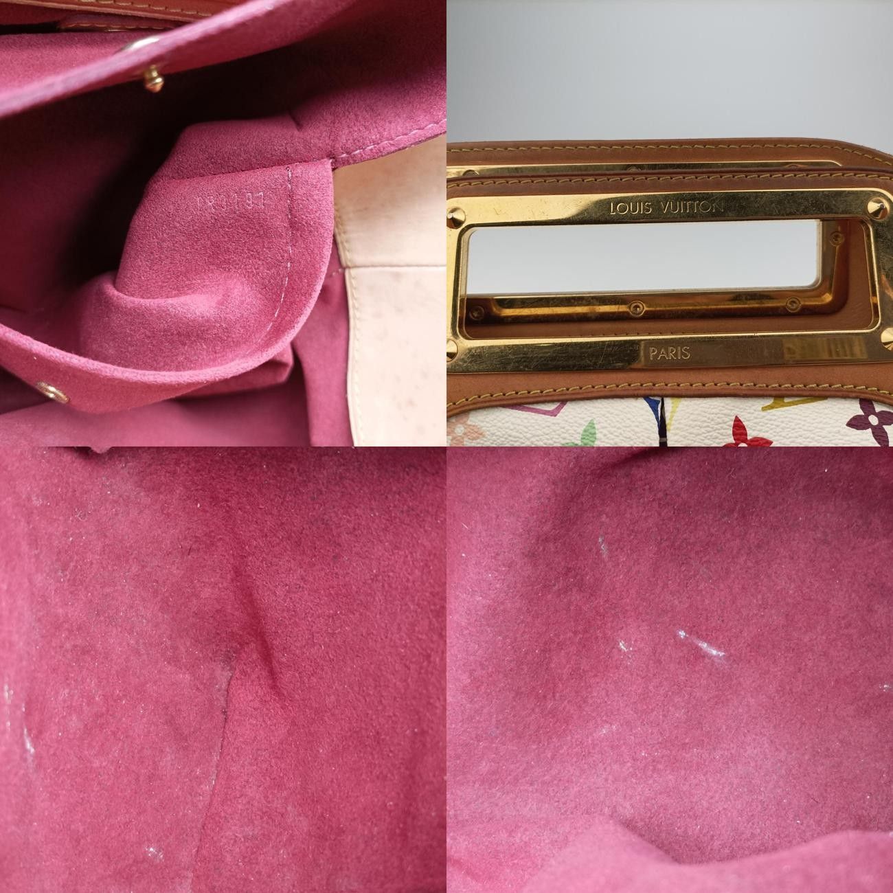 Louis Vuitton Judy Mm Bron Monogram Multicolor M40255