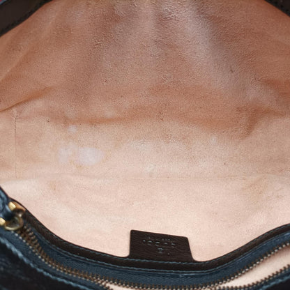 Guccigucciggmarmont Black X Beige X Red Leather 443497