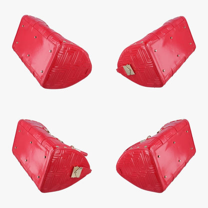 Versace Couture Snap Red Patent