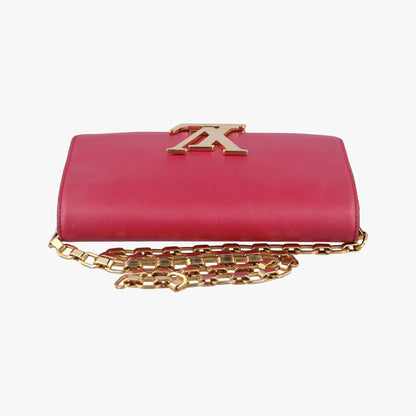 Louis Vuitton Louis Vuitton Louise Mm Rose Red Leather