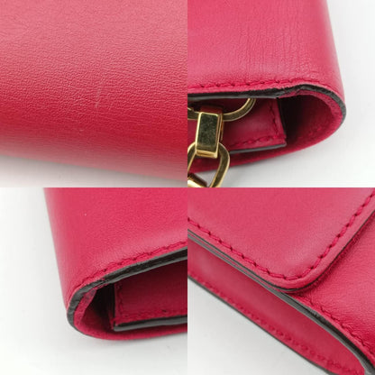 Louis Vuitton Louis Vuitton Louise Mm Rose Red Leather