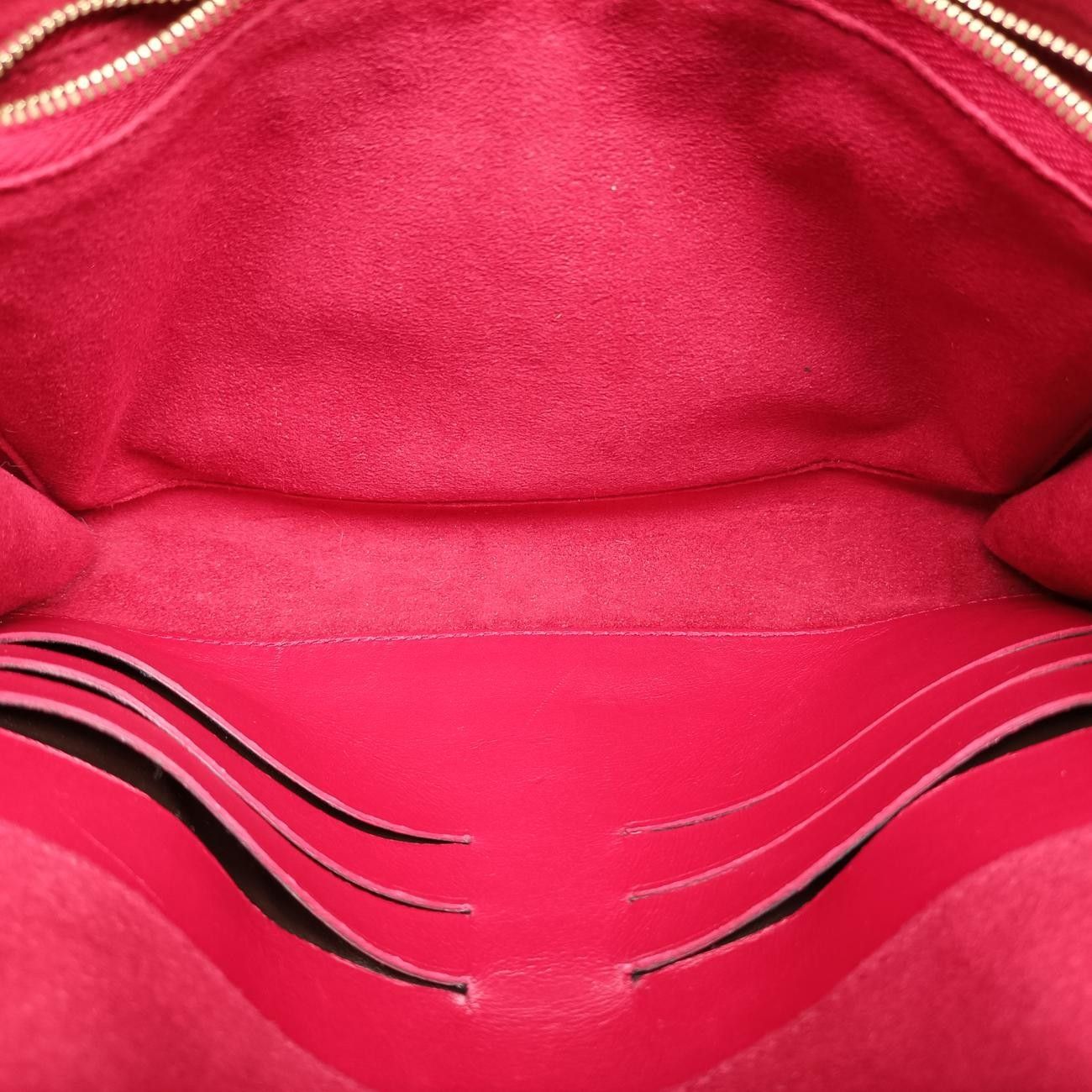 Louis Vuitton Louis Vuitton Louise Mm Rose Red Leather