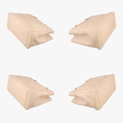 Chanelmatelasse Cocomark Gst Beige Caviar Skin A20995