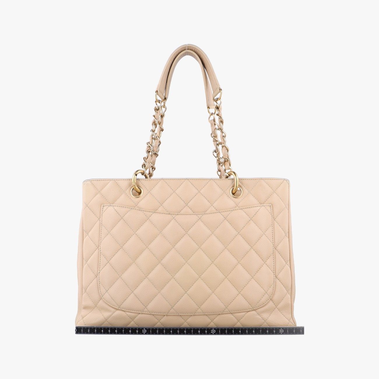 Chanelmatelasse Cocomark Gst Beige Caviar Skin A20995