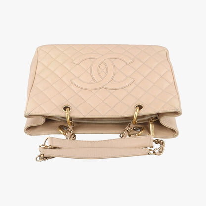 Chanelmatelasse Cocomark Gst Beige Caviar Skin A20995
