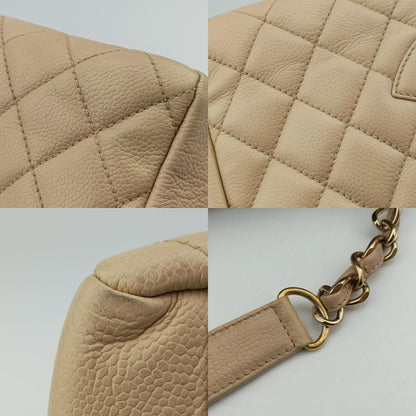 Chanelmatelasse Cocomark Gst Beige Caviar Skin A20995