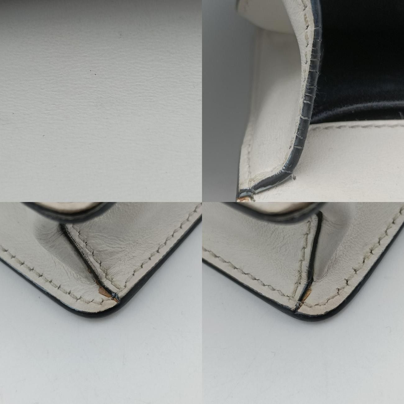 Prada Electra Studs White Leather 1bd120 7/7