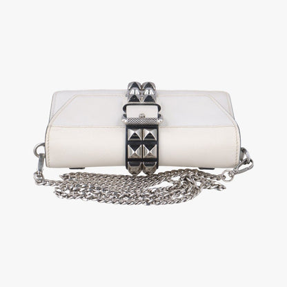 Prada Electra Studs White Leather 1bd120 7/7