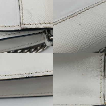 Prada Electra Studs White Leather 1bd120 7/7