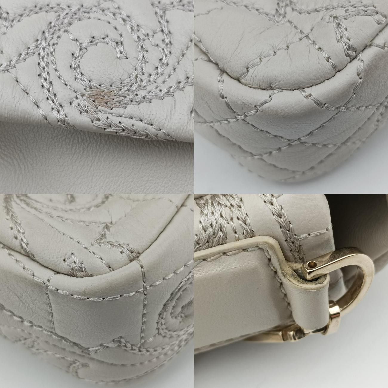 Versace Vanitas Medusa White Leather
