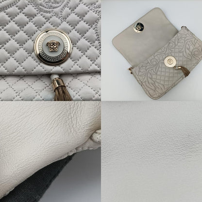 Versace Vanitas Medusa White Leather