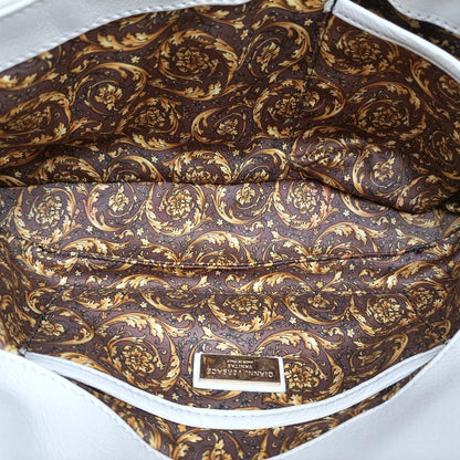 Versace Vanitas Medusa White Leather