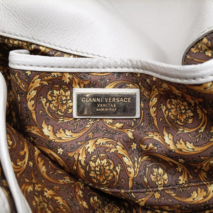 Versace Vanitas Medusa White Leather