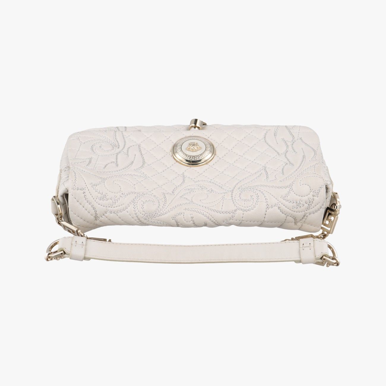Versace Vanitas Medusa White Leather