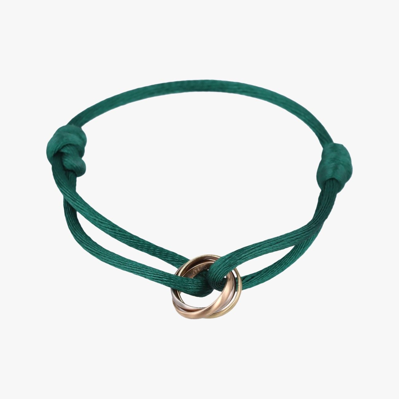 Cartier Baby Love Green X Yellow Gold X Rose Gold X White Togo Old