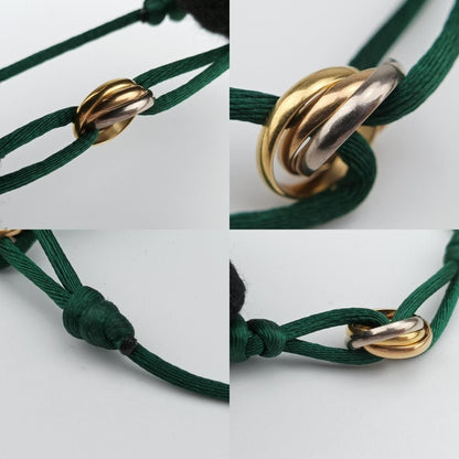 Cartier Baby Love Green X Yellow Gold X Rose Gold X White Togo Old