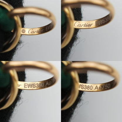 Cartier Baby Love Green X Yellow Gold X Rose Gold X White Togo Old