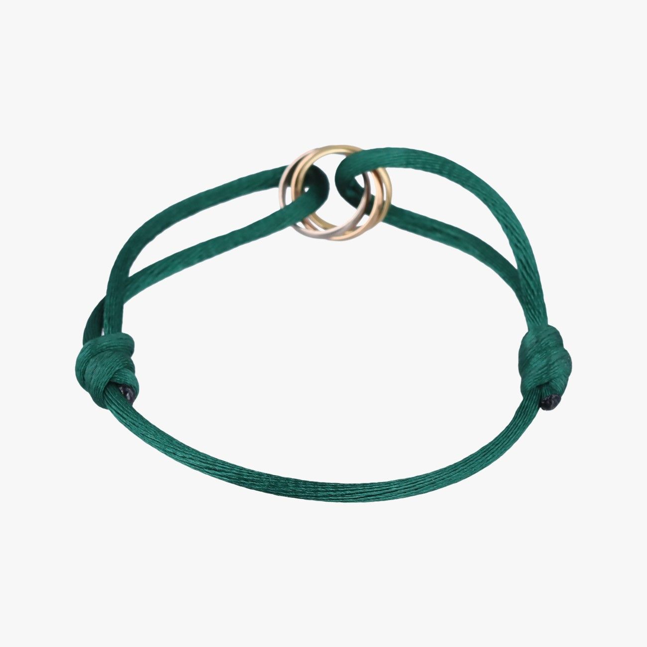 Cartier Baby Love Green X Yellow Gold X Rose Gold X White Togo Old