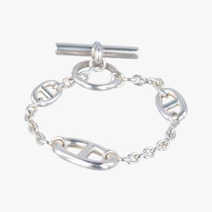 Hermes Farandole Chaine D'Ancre Argente Silver Ag925