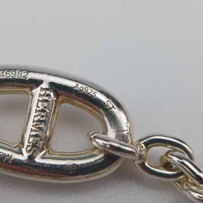 Hermes Farandole Chaine D'Ancre Argente Silver Ag925