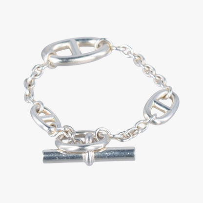 Hermes Farandole Chaine D'Ancre Argente Silver Ag925