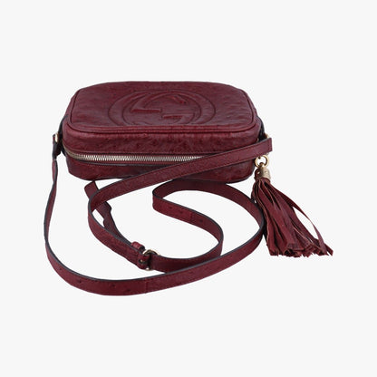 Gucci Soho Disco Purple Leather 308364