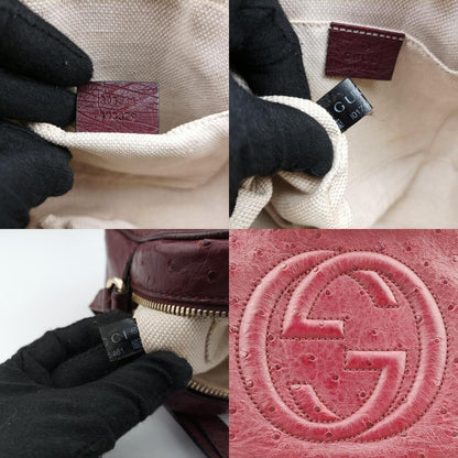 Gucci Soho Disco Purple Leather 308364