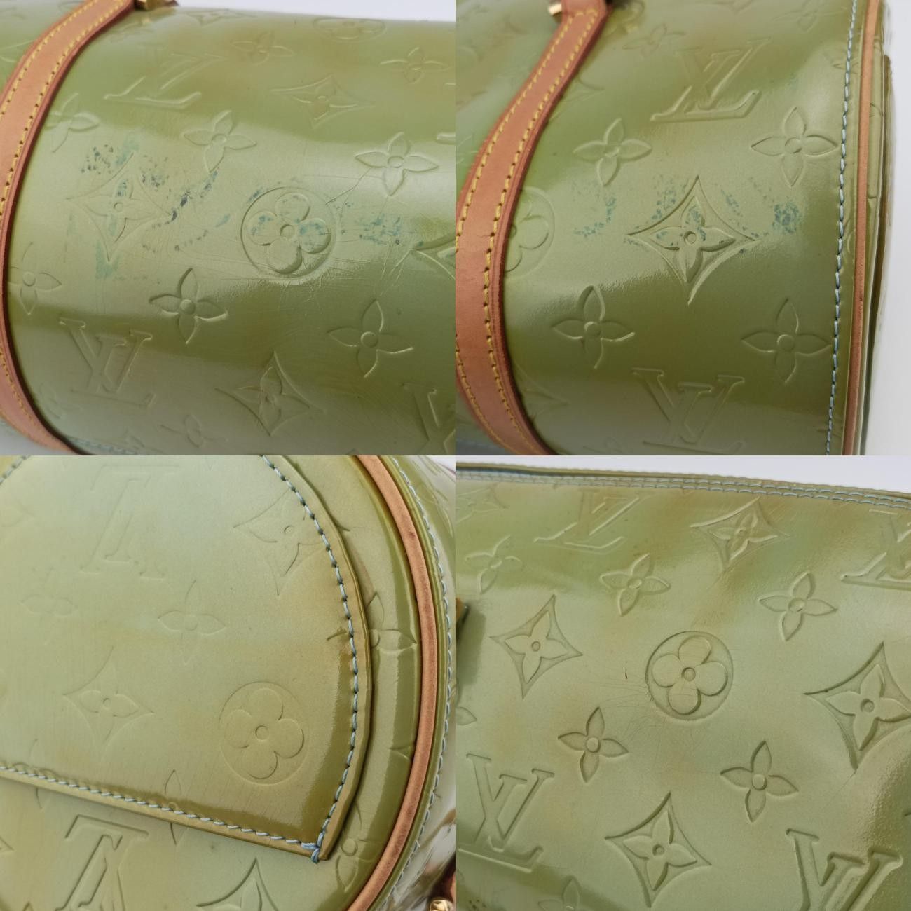 Louis Vuitton Bedford Peppermint X Beige Vernis M91007