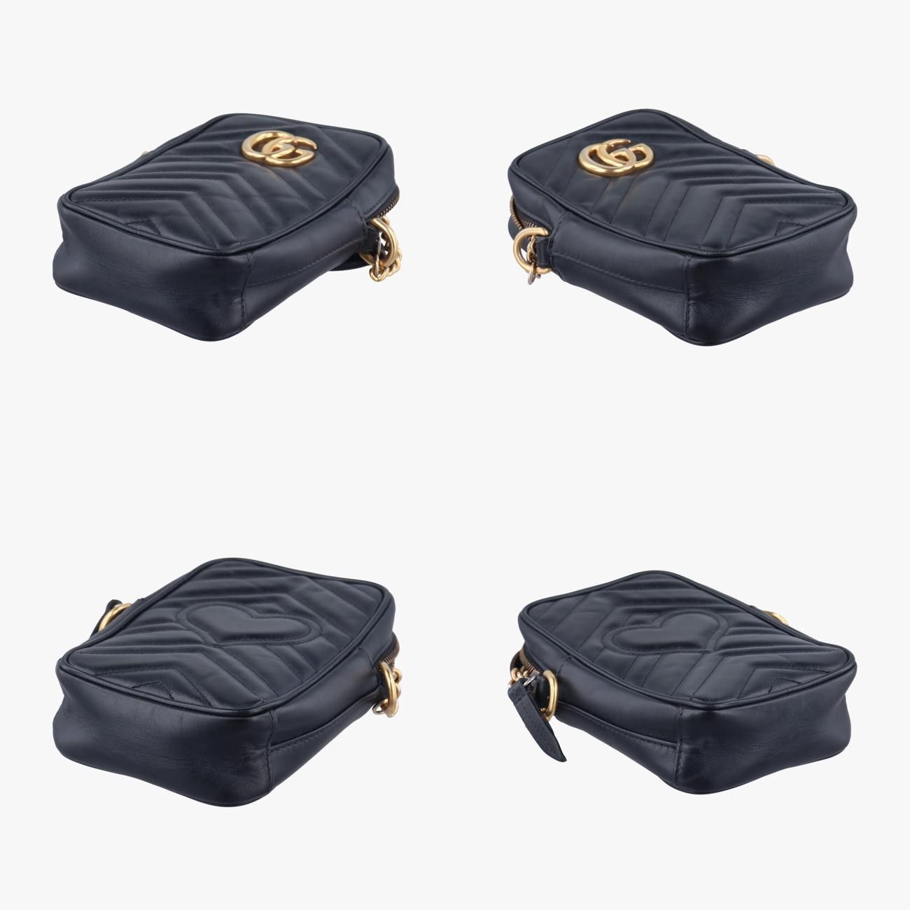 Gucciggmarmont Black Leather