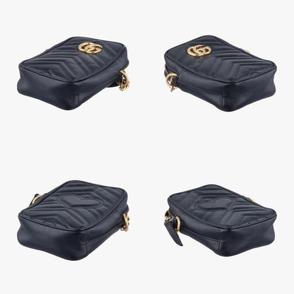 Gucciggmarmont Black Leather