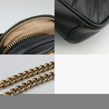 Gucciggmarmont Black Leather