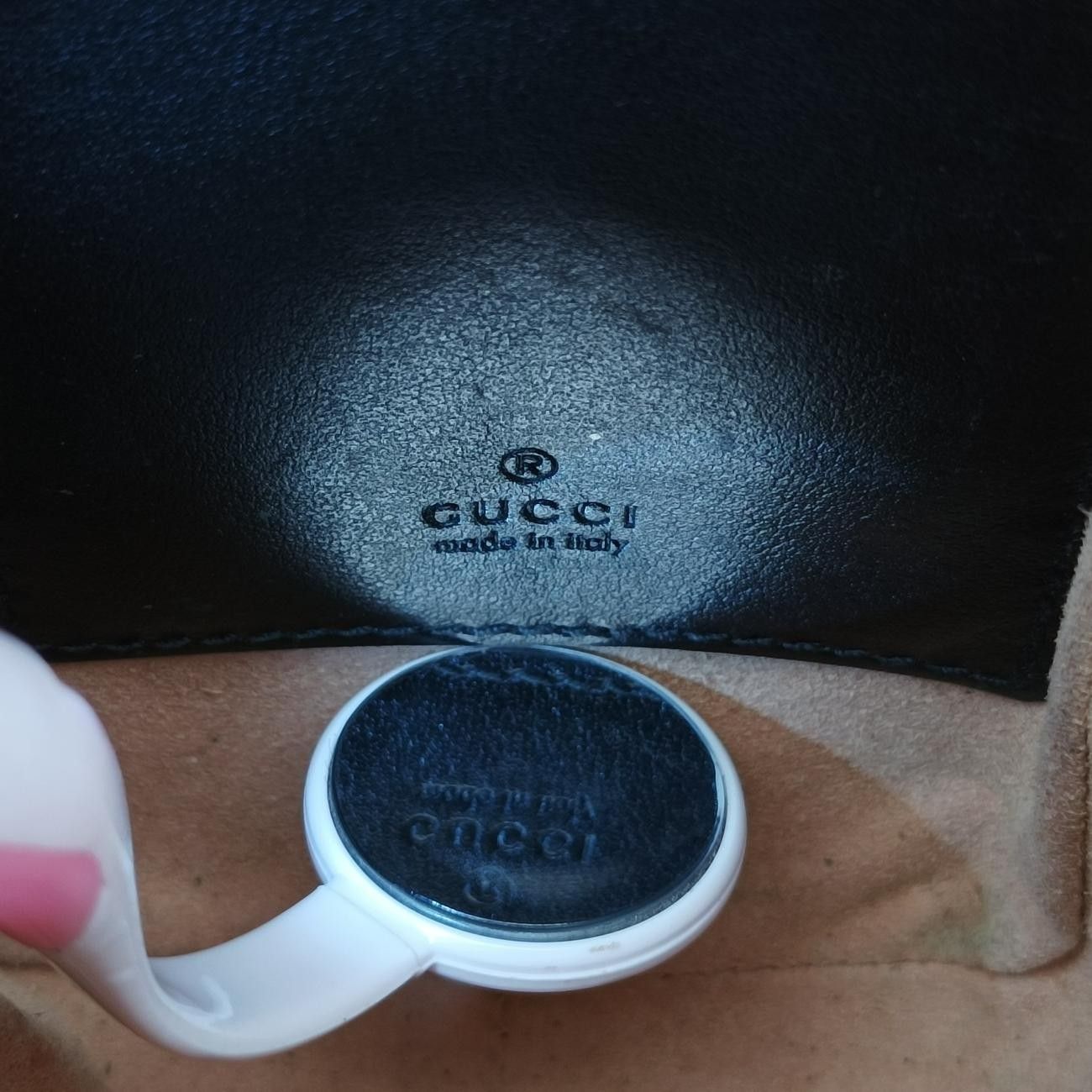 Gucciggmarmont Black Leather