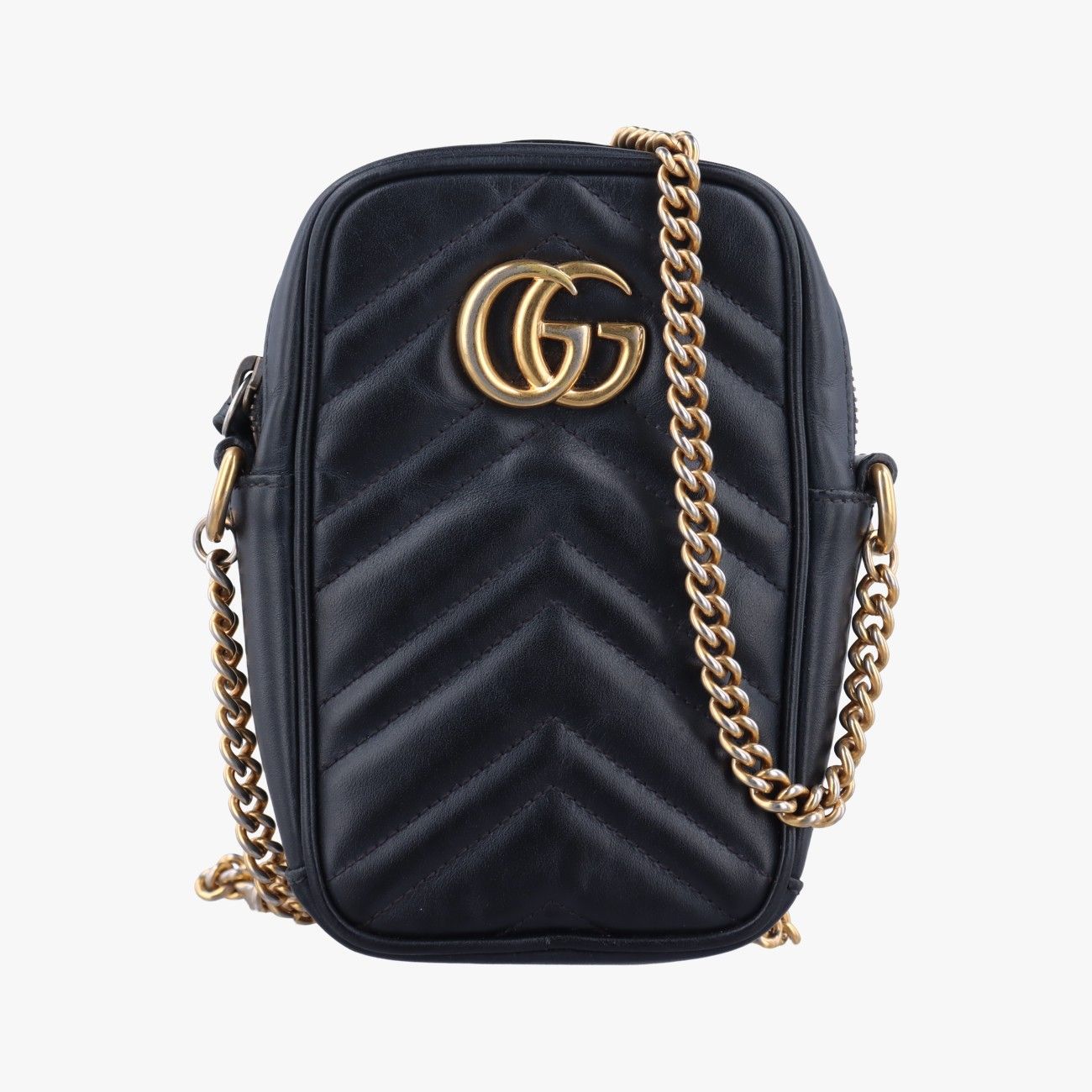 Gucciggmarmont Black Leather