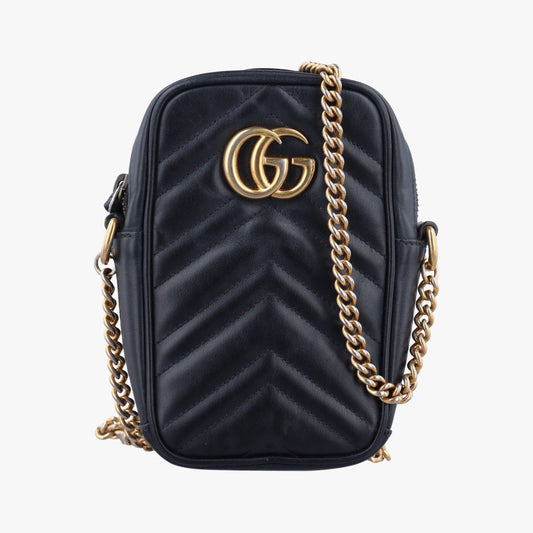 Gucciggmarmont Black Leather
