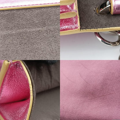 Fendi Studs Canai Pink Leather 8m0381-Oz8 178-8241